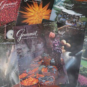Lot of 12 Vintage 1982 Gourmet Magazines